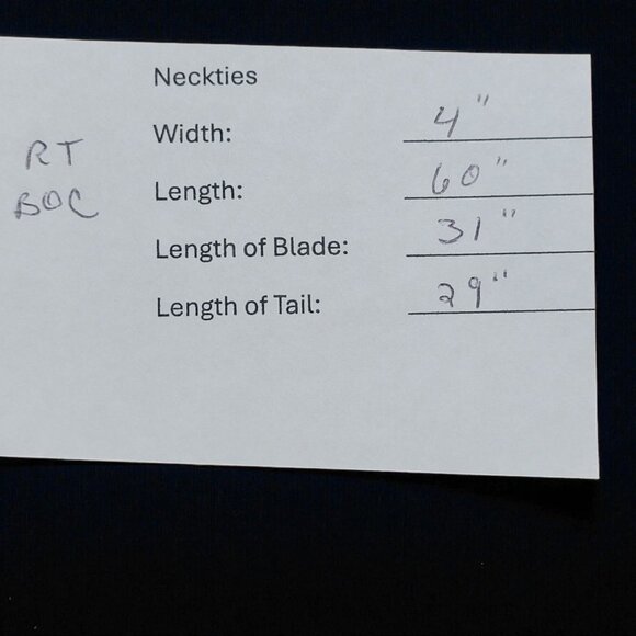 Vintage Robert Talbott "Best of Class" Nordstrom Silk/Cotton Striped Necktie - Picture 6 of 6